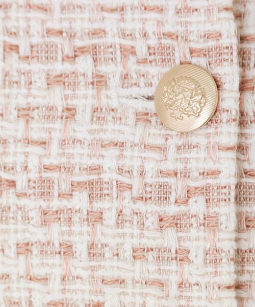 COUP DE CHANCE / クードシャンス ノーカラージャケット | 【ON/OFF着回し】カラーツイードジャケット | 詳細12