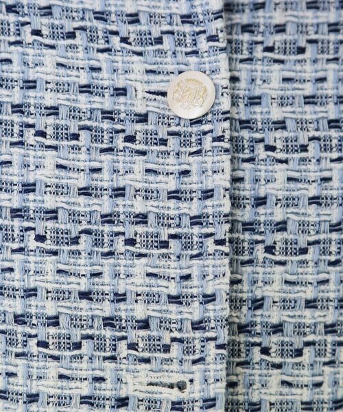 COUP DE CHANCE / クードシャンス ノーカラージャケット | 【ON/OFF着回し】カラーツイードジャケット | 詳細8