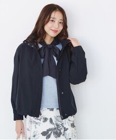 COUP DE CHANCE / クードシャンス レザーブルゾン・ジャケット | 【手洗い可／裏地なし／袖プッシュアップ可／フード取外し可】マウンテンパーカー