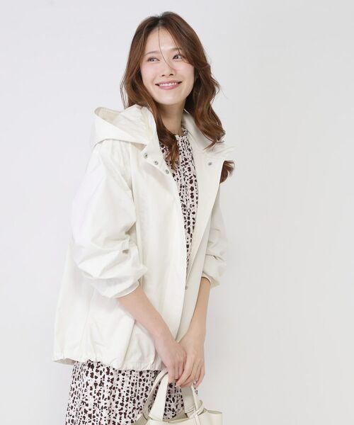 COUP DE CHANCE / クードシャンス レザーブルゾン・ジャケット | 【手洗い可／裏地なし／袖プッシュアップ可／フード取外し可】マウンテンパーカー | 詳細12