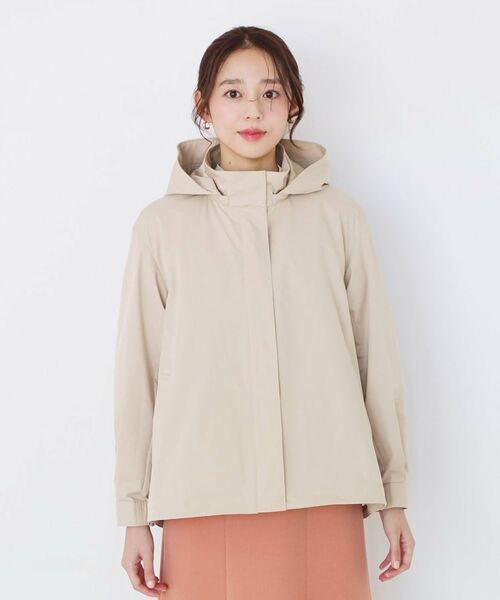 COUP DE CHANCE / クードシャンス レザーブルゾン・ジャケット | 【手洗い可／裏地なし／袖プッシュアップ可／フード取外し可】マウンテンパーカー | 詳細16