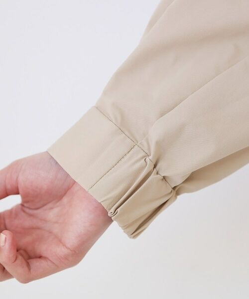 COUP DE CHANCE / クードシャンス レザーブルゾン・ジャケット | 【手洗い可／裏地なし／袖プッシュアップ可／フード取外し可】マウンテンパーカー | 詳細25