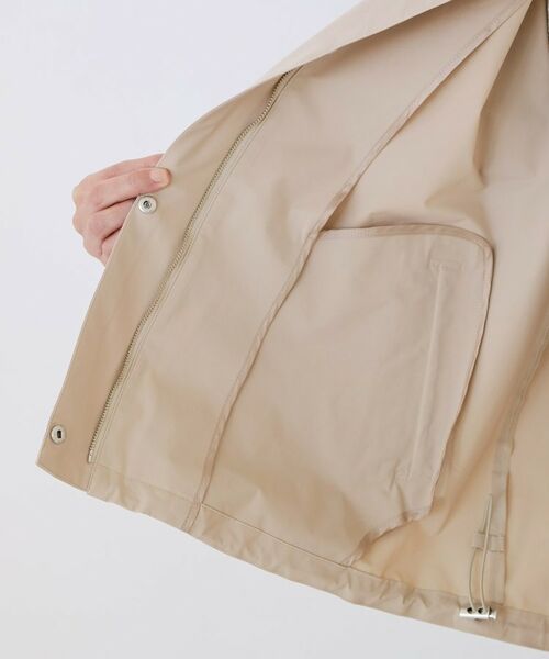 COUP DE CHANCE / クードシャンス レザーブルゾン・ジャケット | 【手洗い可／裏地なし／袖プッシュアップ可／フード取外し可】マウンテンパーカー | 詳細27