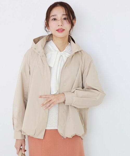 COUP DE CHANCE / クードシャンス レザーブルゾン・ジャケット | 【手洗い可／裏地なし／袖プッシュアップ可／フード取外し可】マウンテンパーカー | 詳細5