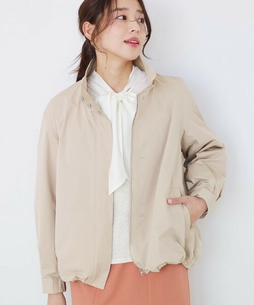 COUP DE CHANCE / クードシャンス レザーブルゾン・ジャケット | 【手洗い可／裏地なし／袖プッシュアップ可／フード取外し可】マウンテンパーカー | 詳細9