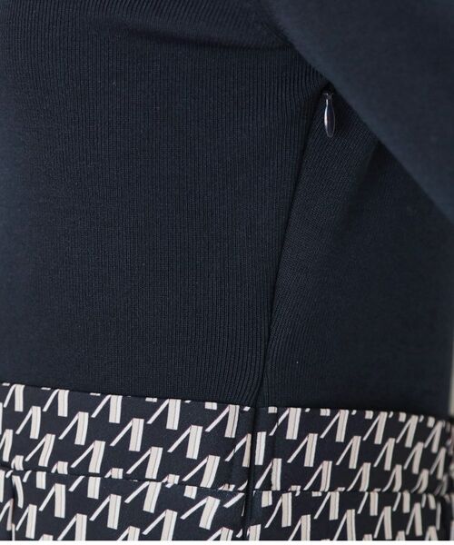 COUP DE CHANCE / クードシャンス ミニ丈・ひざ丈ワンピース | 【手洗い可】異素材ドッキングワンピース | 詳細16