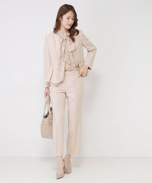 COUP DE CHANCE / クードシャンス パンツ | 【手洗い可／日本製／スーツ可】センタープレス入りストレートパンツ | 詳細11