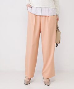 COUP DE CHANCE / クードシャンス パンツ | 【手洗い可】タック入りワイドパンツ