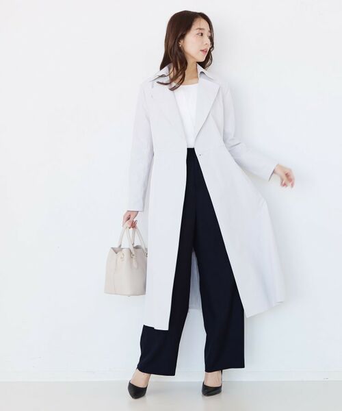 COUP DE CHANCE / クードシャンス パンツ | 【手洗い可】タック入りワイドパンツ | 詳細3