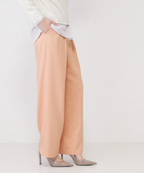 COUP DE CHANCE / クードシャンス パンツ | 【手洗い可】タック入りワイドパンツ | 詳細9