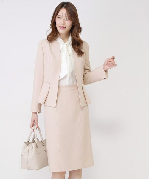 COUP DE CHANCE / クードシャンス ミニ・ひざ丈スカート | 【手洗い可／日本製／スーツ可】タイトシルエットスカート | 詳細10