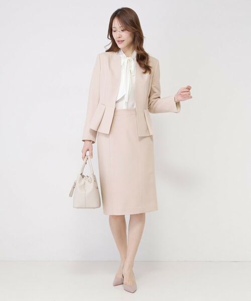 COUP DE CHANCE / クードシャンス ミニ・ひざ丈スカート | 【手洗い可／日本製／スーツ可】タイトシルエットスカート | 詳細11