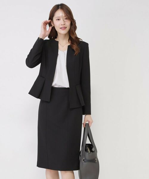 COUP DE CHANCE / クードシャンス ミニ・ひざ丈スカート | 【手洗い可／日本製／スーツ可】タイトシルエットスカート | 詳細5