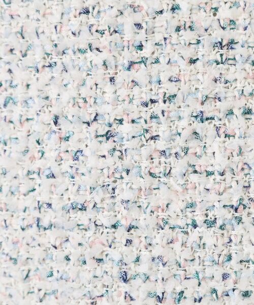 COUP DE CHANCE / クードシャンス スカート | 【洗える/セットアップ可/ウエストゴム】ツイード調ニットスカート | 詳細4