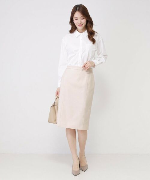 COUP DE CHANCE / クードシャンス ミニ・ひざ丈スカート | 【手洗い可／日本製／スーツ可】タイトシルエットスカート | 詳細7