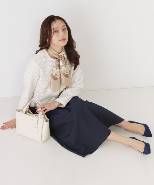 COUP DE CHANCE / クードシャンス ロング・マキシ丈スカート | 【手洗い可／ウエストゴム】エアリーなフレアースカート | 詳細10