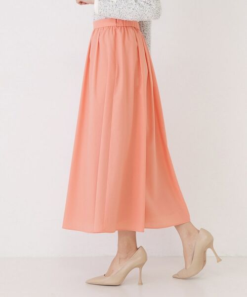 COUP DE CHANCE / クードシャンス ロング・マキシ丈スカート | 【手洗い可／ウエストゴム】エアリーなフレアースカート | 詳細14