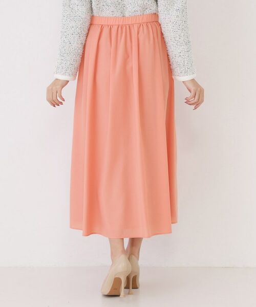 COUP DE CHANCE / クードシャンス ロング・マキシ丈スカート | 【手洗い可／ウエストゴム】エアリーなフレアースカート | 詳細15