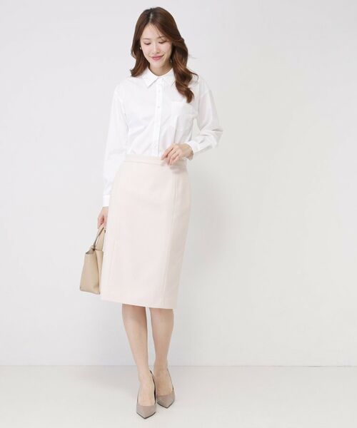 COUP DE CHANCE / クードシャンス シャツ・ブラウス | 【手洗い可／日本製／重ね着にもおすすめ】きれいめブロード素材シャツ | 詳細3