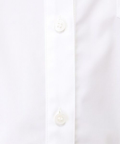 COUP DE CHANCE / クードシャンス シャツ・ブラウス | 【手洗い可／日本製／重ね着にもおすすめ】きれいめブロード素材シャツ | 詳細4