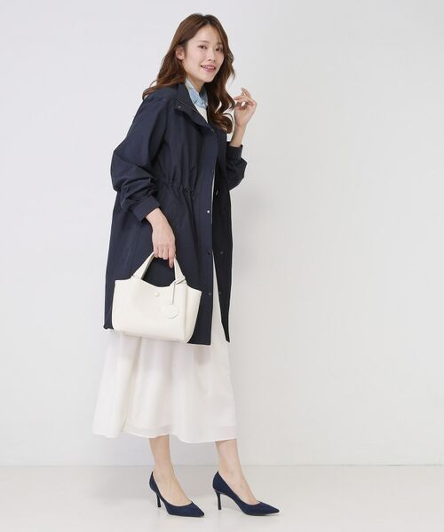 COUP DE CHANCE / クードシャンス ミリタリージャケット・コート | 【手洗い可／ライナー付き／ウエスト調整可／袖プッシュアップ可】モッズコート | 詳細11