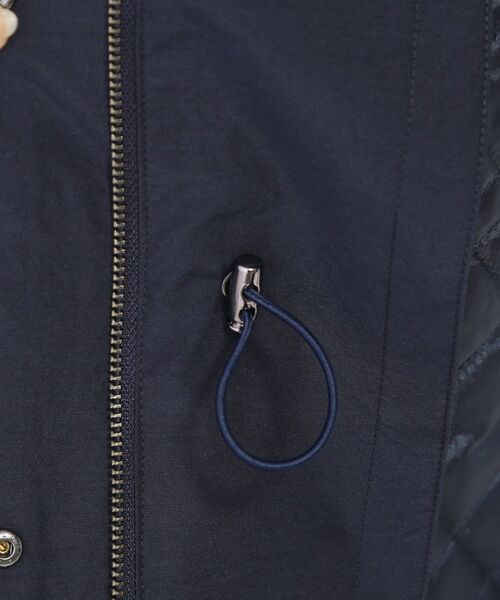 COUP DE CHANCE / クードシャンス ミリタリージャケット・コート | 【手洗い可／ライナー付き／ウエスト調整可／袖プッシュアップ可】モッズコート | 詳細22