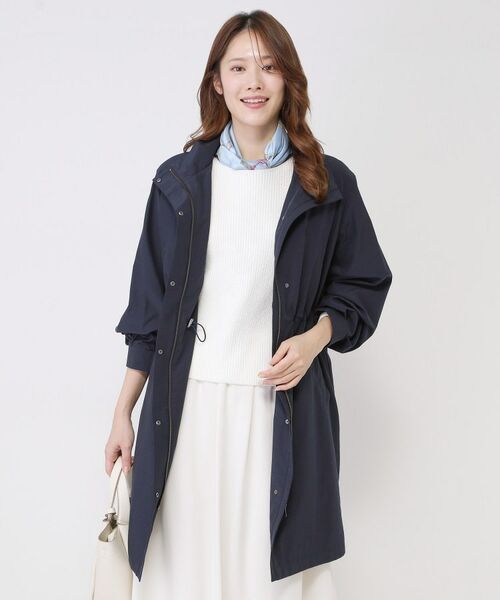 COUP DE CHANCE / クードシャンス ミリタリージャケット・コート | 【手洗い可／ライナー付き／ウエスト調整可／袖プッシュアップ可】モッズコート | 詳細9