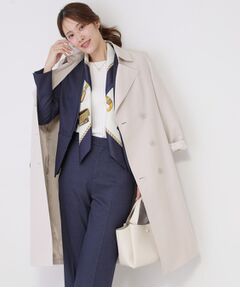 COUP DE CHANCE / クードシャンス トレンチコート | 【撥水／細見えシルエット】きれいめトレンチコート