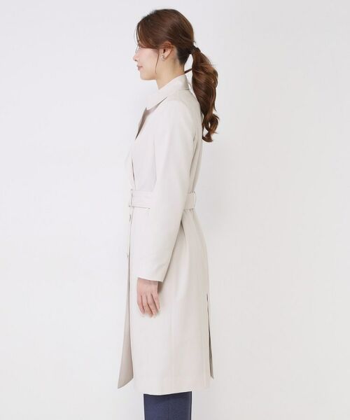 COUP DE CHANCE / クードシャンス トレンチコート | 【撥水／細見えシルエット】きれいめトレンチコート | 詳細10
