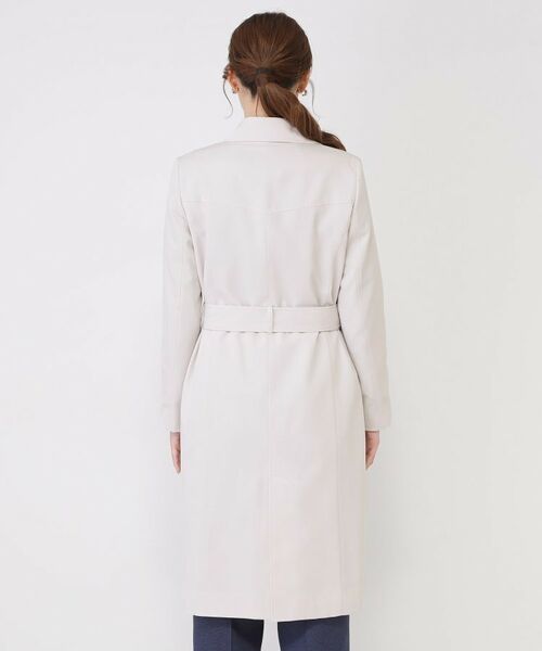 COUP DE CHANCE / クードシャンス トレンチコート | 【撥水／細見えシルエット】きれいめトレンチコート | 詳細11
