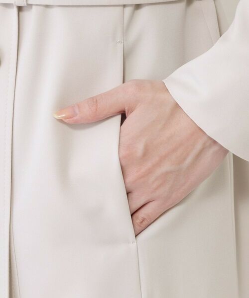 COUP DE CHANCE / クードシャンス トレンチコート | 【撥水／細見えシルエット】きれいめトレンチコート | 詳細21