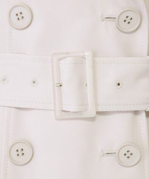 COUP DE CHANCE / クードシャンス トレンチコート | 【撥水／細見えシルエット】きれいめトレンチコート | 詳細25