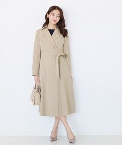 COUP DE CHANCE / クードシャンス トレンチコート | 【きれいめ羽織り】Aラインドレスコート