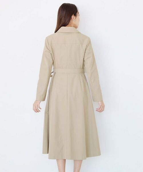 COUP DE CHANCE / クードシャンス トレンチコート | 【きれいめ羽織り】Aラインドレスコート | 詳細15