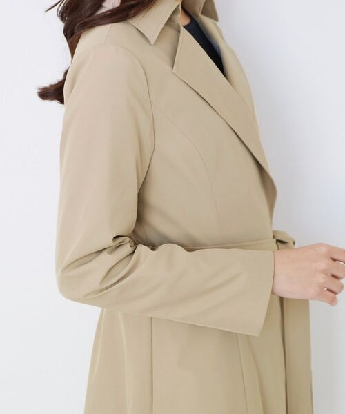 COUP DE CHANCE / クードシャンス トレンチコート | 【きれいめ羽織り】Aラインドレスコート | 詳細18