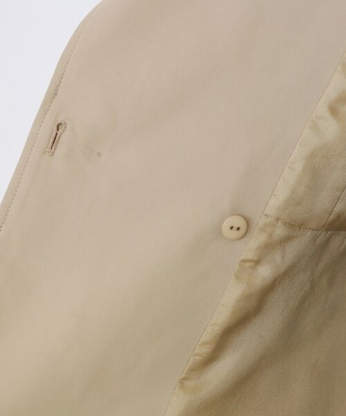 COUP DE CHANCE / クードシャンス トレンチコート | 【きれいめ羽織り】Aラインドレスコート | 詳細20