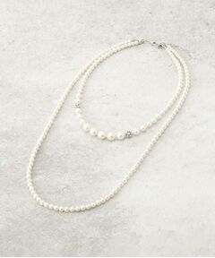 COUP DE CHANCE / クードシャンス ネックレス・ペンダント・チョーカー | 取り外し可能／ツインフェイクパール／国内生産／国産人工真珠／セレモニー／入卒／パーティー