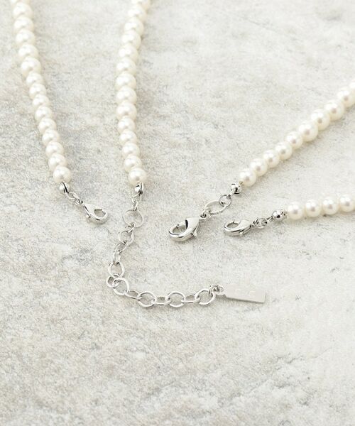 COUP DE CHANCE / クードシャンス ネックレス・ペンダント・チョーカー | 取り外し可能／ツインフェイクパール／国内生産／国産人工真珠／セレモニー／入卒／パーティー | 詳細5