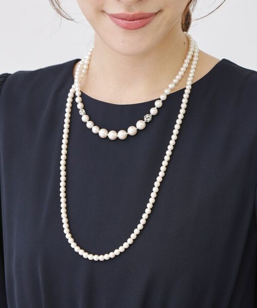 COUP DE CHANCE / クードシャンス ネックレス・ペンダント・チョーカー | 取り外し可能／ツインフェイクパール／国内生産／国産人工真珠／セレモニー／入卒／パーティー | 詳細6