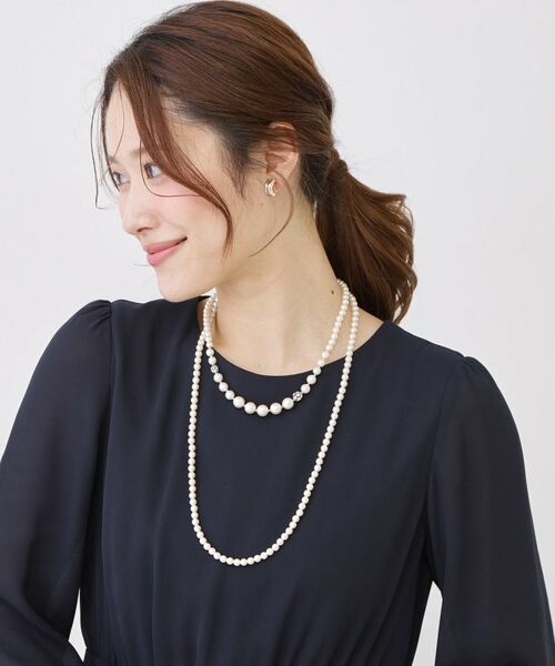 COUP DE CHANCE / クードシャンス ネックレス・ペンダント・チョーカー | 取り外し可能／ツインフェイクパール／国内生産／国産人工真珠／セレモニー／入卒／パーティー | 詳細9