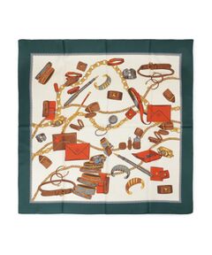 COUP DE CHANCE / クードシャンス バンダナ・スカーフ | 【ベルトチェーン柄/アクセチェーン柄】スカーフ