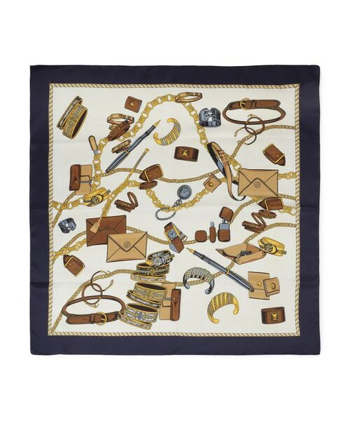 COUP DE CHANCE / クードシャンス バンダナ・スカーフ | 【ベルトチェーン柄/アクセチェーン柄】スカーフ | 詳細1