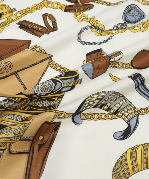 COUP DE CHANCE / クードシャンス バンダナ・スカーフ | 【ベルトチェーン柄/アクセチェーン柄】スカーフ | 詳細2