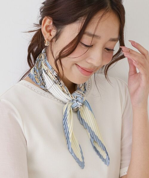 COUP DE CHANCE / クードシャンス マフラー・ショール・スヌード・ストール | ヴィクトリアミニプリーツ | 詳細3