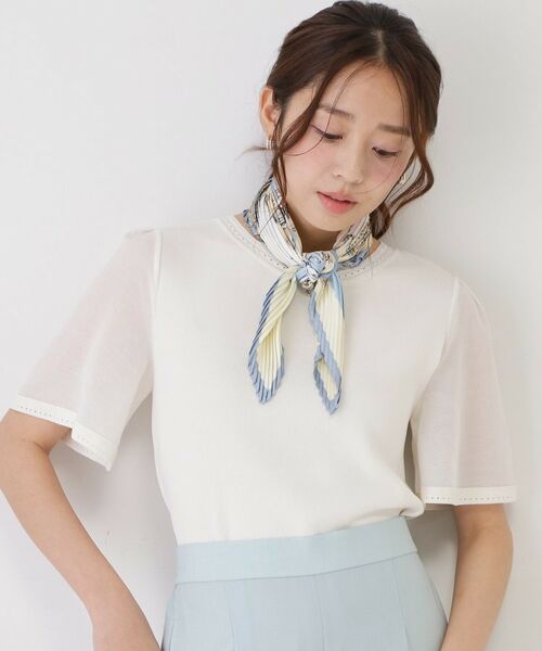 COUP DE CHANCE / クードシャンス マフラー・ショール・スヌード・ストール | ヴィクトリアミニプリーツ | 詳細4