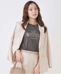 COUP DE CHANCE / クードシャンス Tシャツ | 【手洗い可／日本製】半袖ロゴTシャツ