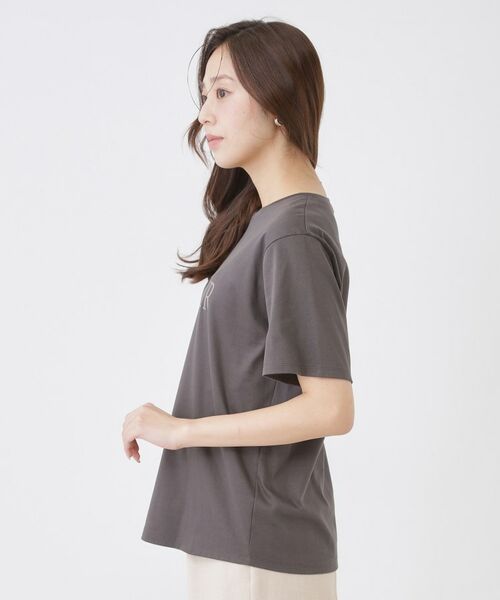 COUP DE CHANCE / クードシャンス Tシャツ | 【手洗い可／日本製】半袖ロゴTシャツ | 詳細10