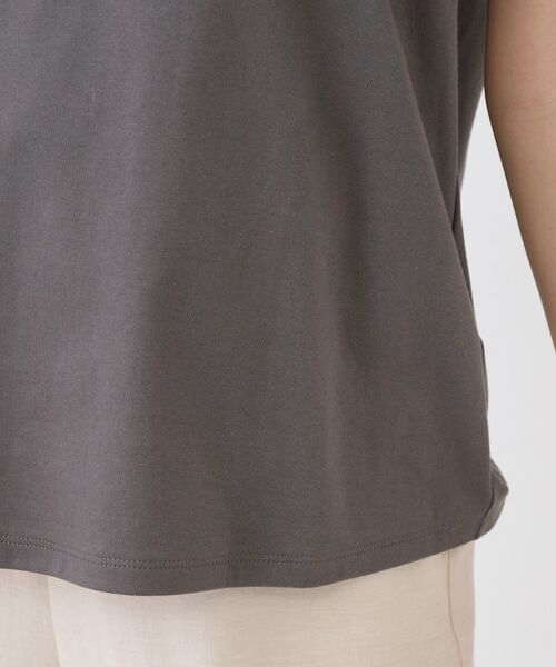 COUP DE CHANCE / クードシャンス Tシャツ | 【手洗い可／日本製】半袖ロゴTシャツ | 詳細14