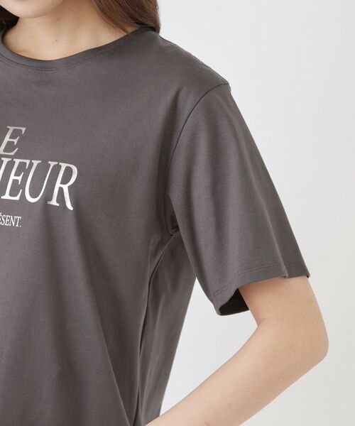 COUP DE CHANCE / クードシャンス Tシャツ | 【手洗い可／日本製】半袖ロゴTシャツ | 詳細15