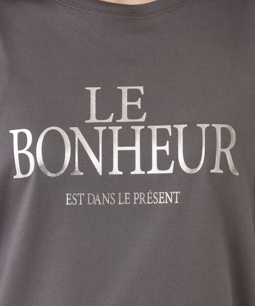 COUP DE CHANCE / クードシャンス Tシャツ | 【手洗い可／日本製】半袖ロゴTシャツ | 詳細4